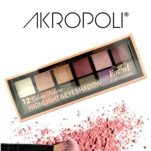 Paleta de sombras Engol 12 Colores  Brilla sin límites
