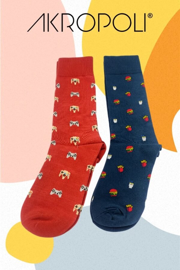 juegos y hamburguesitas Medias Akropoli Videojuegos & Hamburguesitas