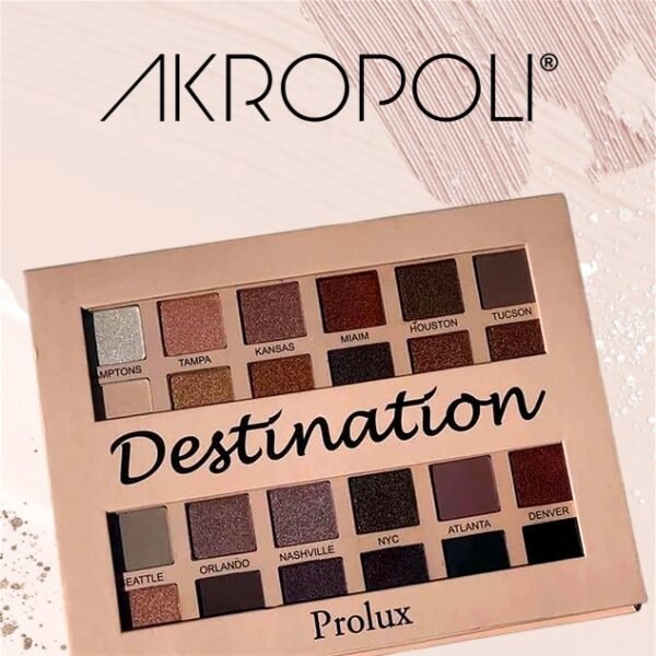 prolux destination Paleta de sombras Prolux Destination Viaja con tu mirada