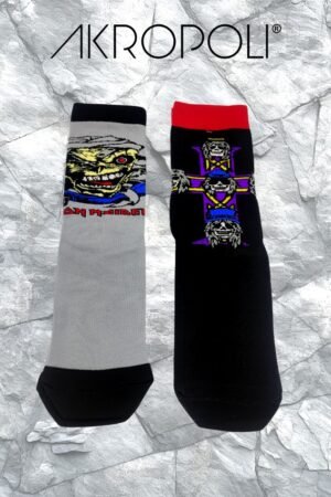 Medias Akropoli Rock Icons Iron Maiden & Guns N’ Roses