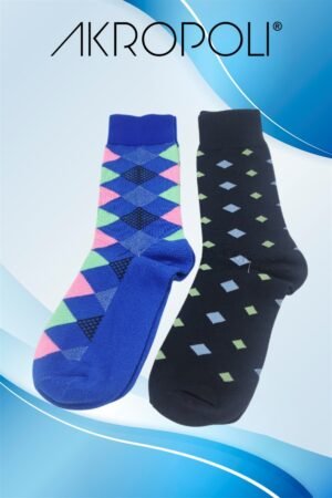 Medias Akropoli Motivos Rombos